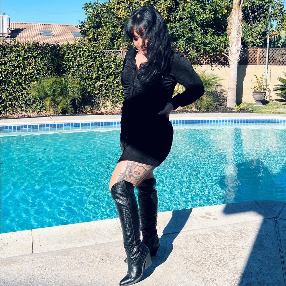 Knee high boots
